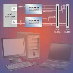 MAX4889B/MAX4889C:Maxim高速PCIe無源開關
