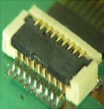 圖1：SFGL系列間距0.4毫米，高度0.9毫米