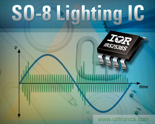 IR推出高效且省成本的控制IC電感鎮流器替代方案