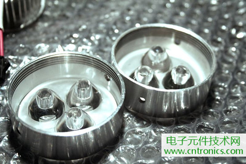 3W LED射燈拆解對比:普通版VS豪華版