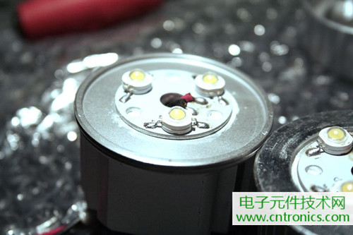 3W LED射燈拆解對比:普通版VS豪華版