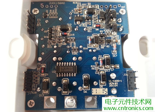 一款觸控開關拆解,做工不錯