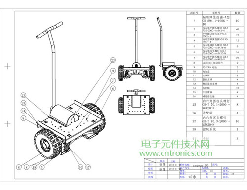 就那么簡單！DIY屬于自己的&ldquo;賽格威&rdquo;平衡車