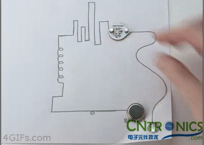 大開眼界，一支可以畫電路板的筆！