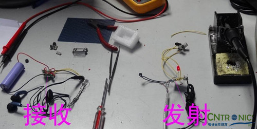 達人創意DIY:無線2.4G音頻收發器