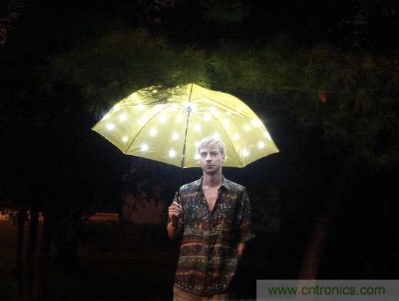 創(chuàng)意DIY!送女朋友的絕妙禮物,LED星光傘!