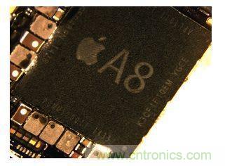 圖3 蘋果iPhone 6主板核心:A8處理器