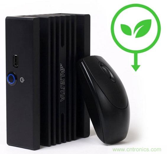 圖10：Aluetia新開發(fā)的超低耗電無風扇小巧PC。