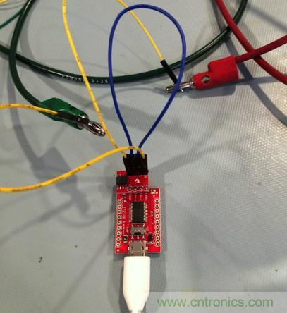 圖5:測試轉換器。