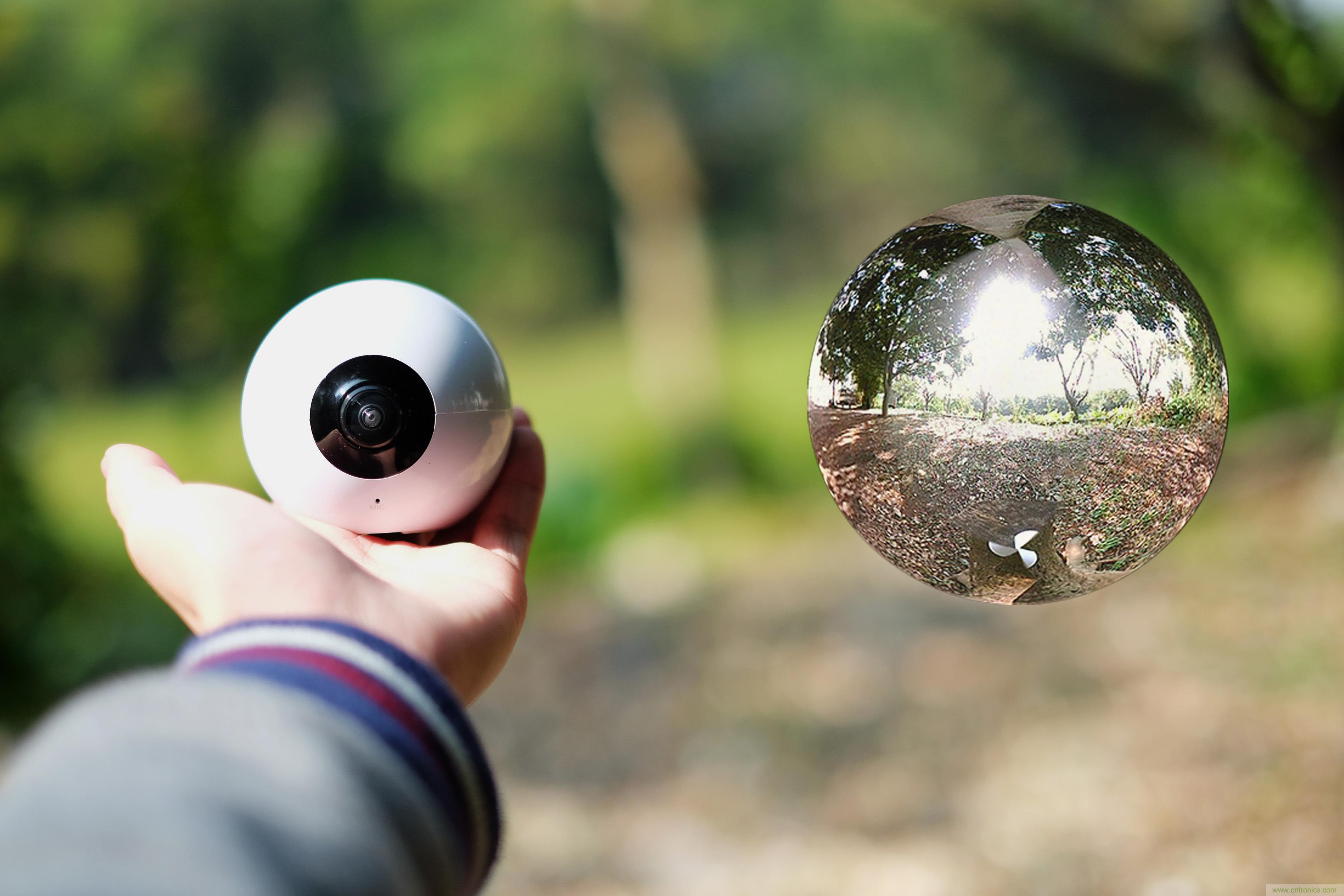 造型神似BB8,讓照片翻滾起來——暴風魔眼