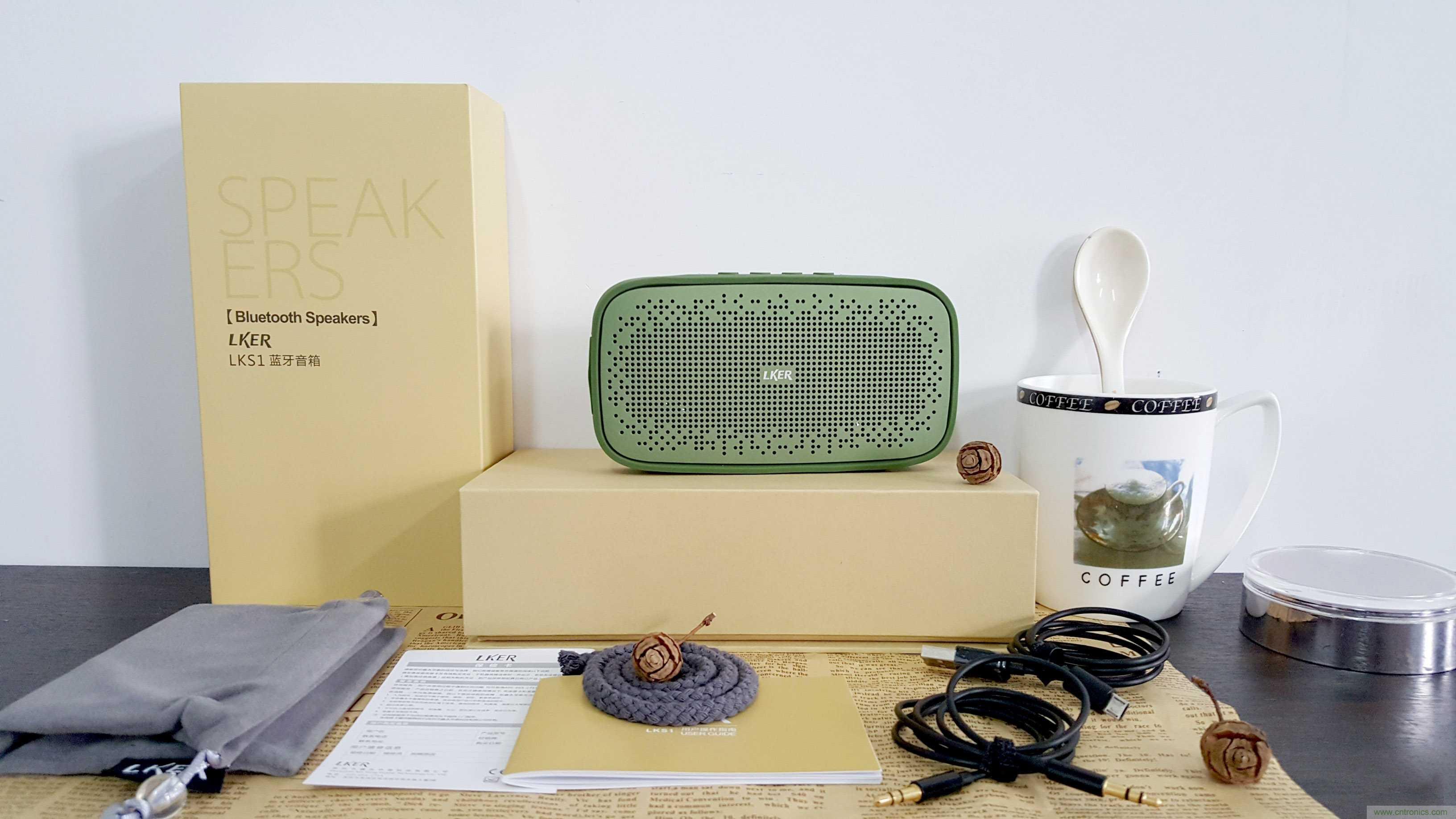 搞怪“美人魚”盡享靈克藍牙音箱的天籟之音!