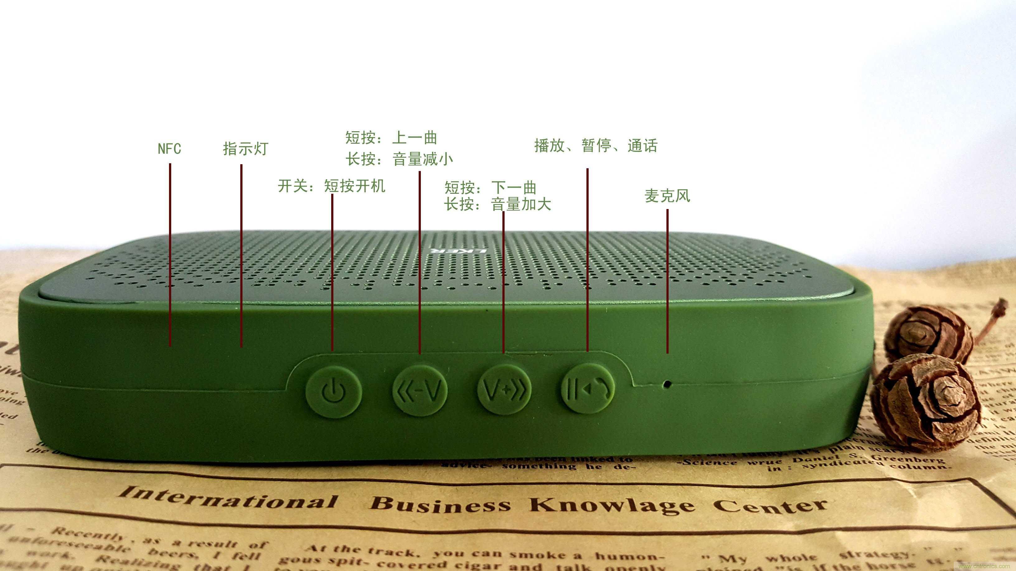 搞怪“美人魚”盡享靈克藍牙音箱的天籟之音!