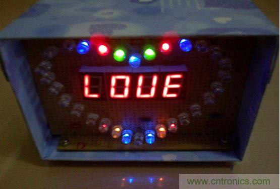 零基礎小白也可以做的愛心彩燈，送給心愛的Ta