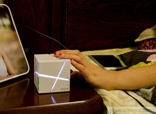 洛斐創意藍牙音箱,光與建筑點綴生活