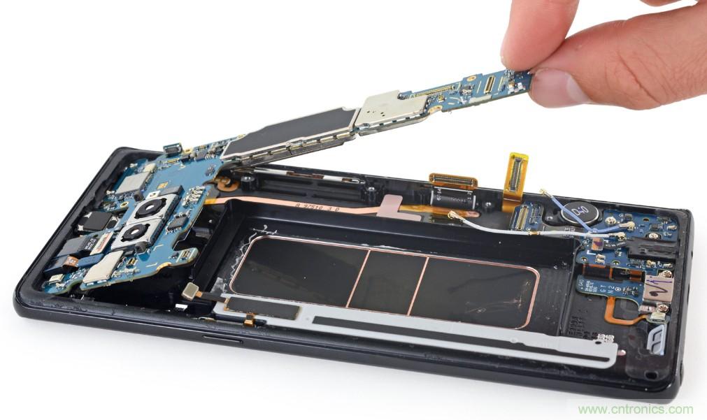 三星Note 8拆解，模塊化+分離式設計成趨勢？