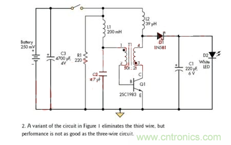 淺析采用雙極型晶體管的直流250mV轉換器 淺析采用雙極型晶體管的直流250mV轉換器