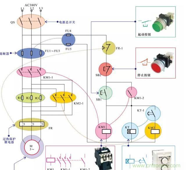 電阻器在電動機實現降壓和限流起到什么作用？
