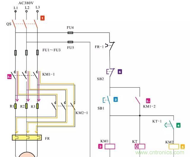 電阻器在電動機實現降壓和限流起到什么作用？