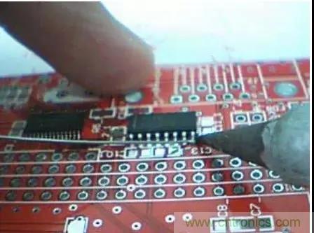 教你怎樣焊接貼片IC 教你怎樣焊接貼片IC