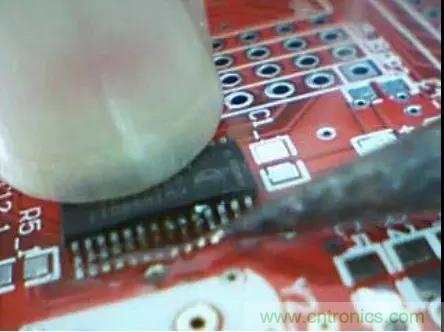 教你怎樣焊接貼片IC 教你怎樣焊接貼片IC