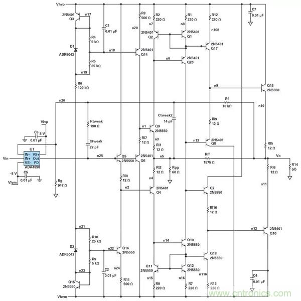 低壓變高壓，運算放大器自舉實現(xiàn)更優(yōu)性能！