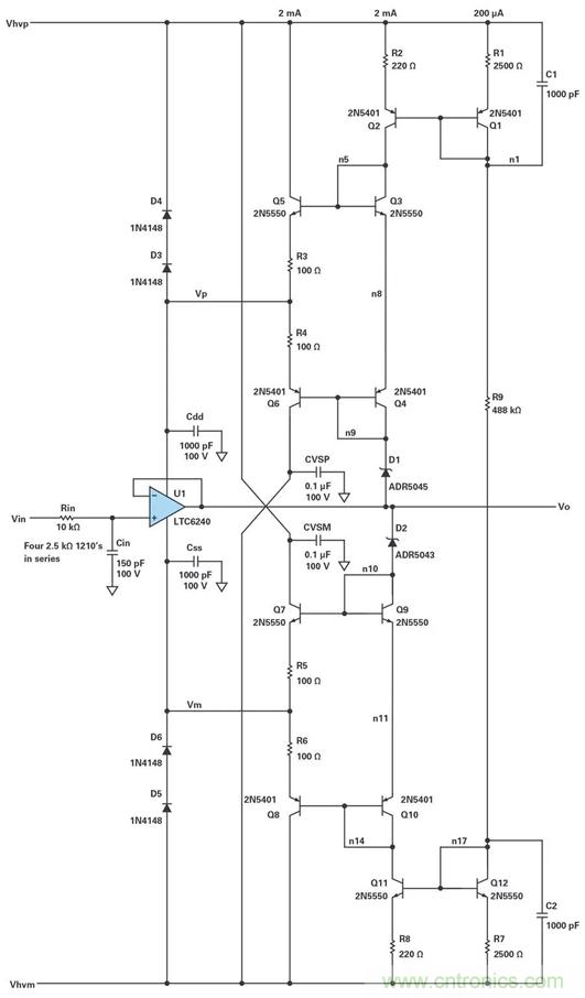 低壓變高壓，運算放大器自舉實現(xiàn)更優(yōu)性能！