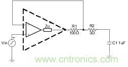 如何輕松穩定帶感性開環輸出阻抗的運算放大器？