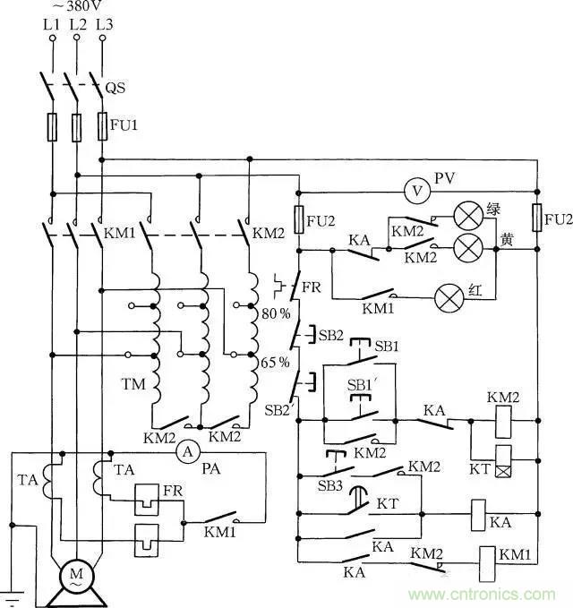 干貨收藏|18種電動機降壓啟動電路圖 干貨收藏|18種電動機降壓啟動電路圖