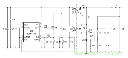 利用超低電流、脈沖頻率調制DC-DC轉換器降低待機功耗