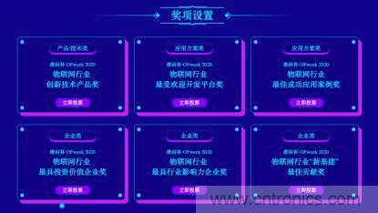 投票開始啦！&ldquo;&lsquo;維科杯&rsquo;2020（第五屆）中國物聯網行業年度評選&rdquo;大獎將花落誰家？