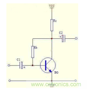 三極管偏置電路:電壓負反饋偏置電路 三極管偏置電路:電壓負反饋偏置電路