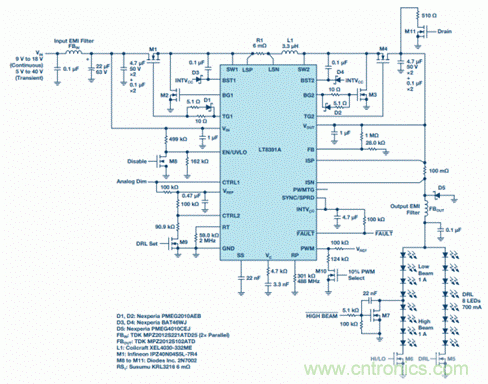 一組獨特的照明應用看細分市場LED驅動設計的挑戰 一組獨特的照明應用看細分市場LED驅動設計的挑戰