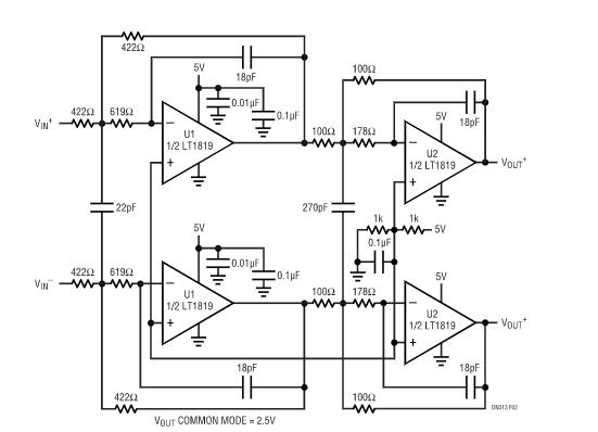 一款可替代無(wú)源LC濾波器的高頻有源抗混淆濾波器 一款可替代無(wú)源LC濾波器的高頻有源抗混淆濾波器