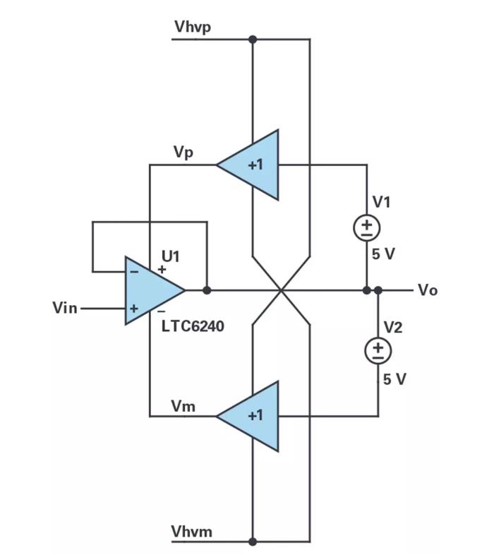 能否讓低壓放大器自舉來(lái)獲得高壓緩沖器? 能否讓低壓放大器自舉來(lái)獲得高壓緩沖器?