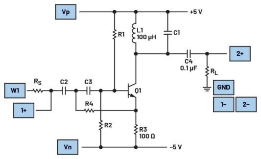 學子專區—ADALM2000實驗：調諧放大器級
