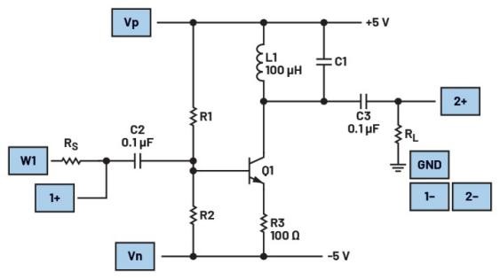 學子專區—ADALM2000實驗：調諧放大器級